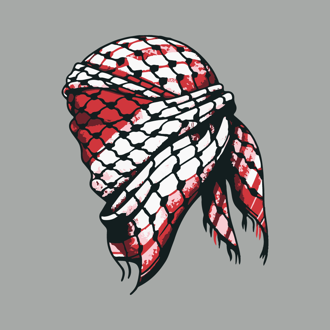 الحطة الفلسطينية: فخر أحمر وأبيض