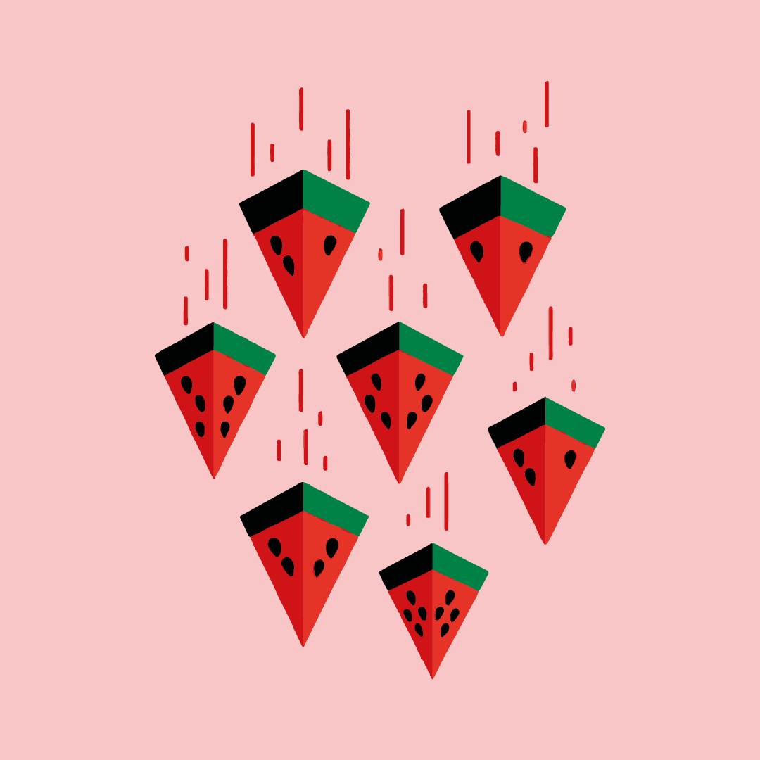 Watermelon Rain
