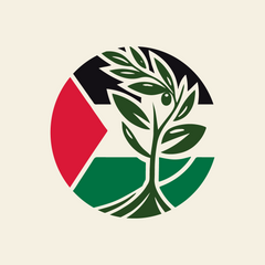 Symbol of Resilience: Olive Branch & Flag